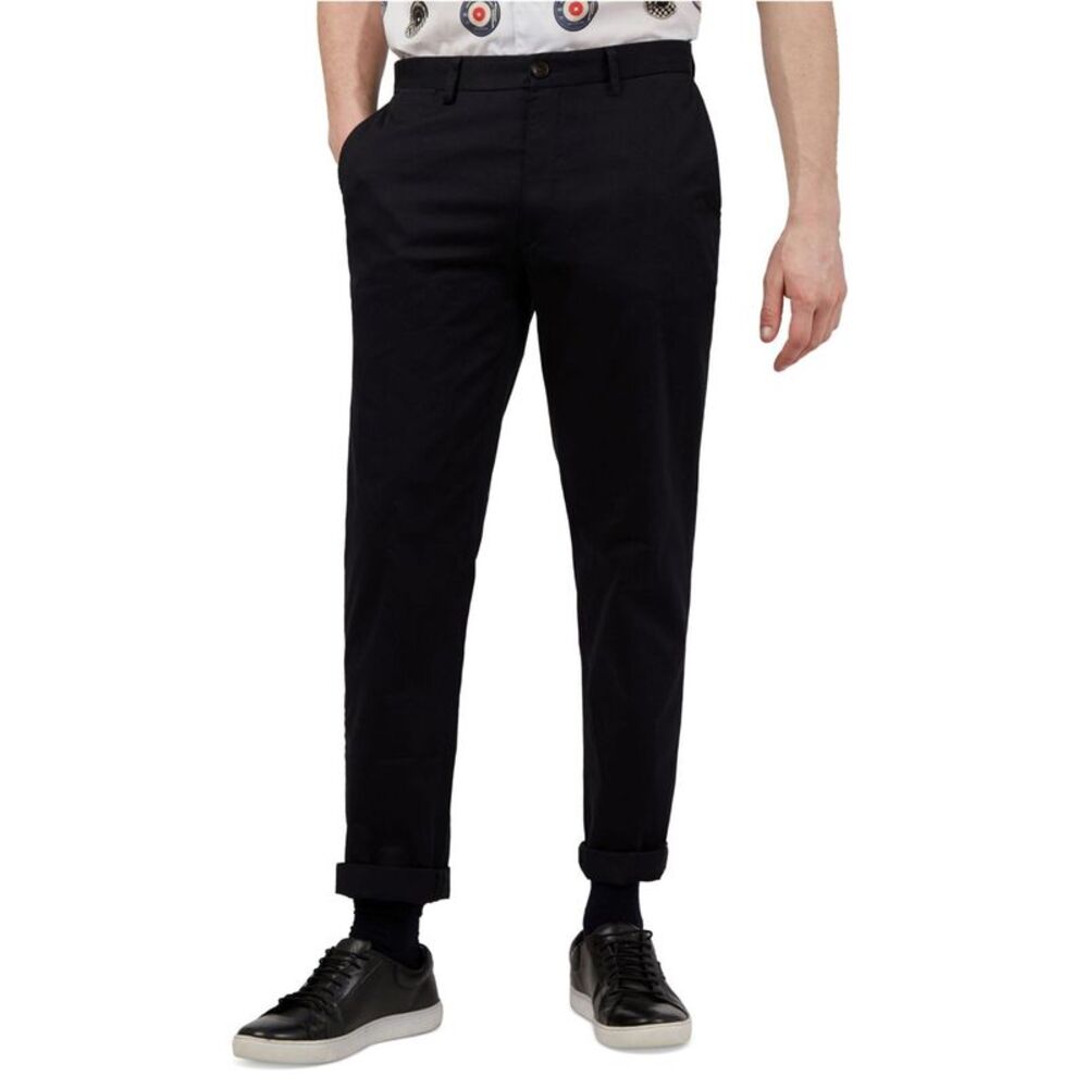 Ben Sherman Mens Fit Tapered Slim Slacks Dress Pants, NWT